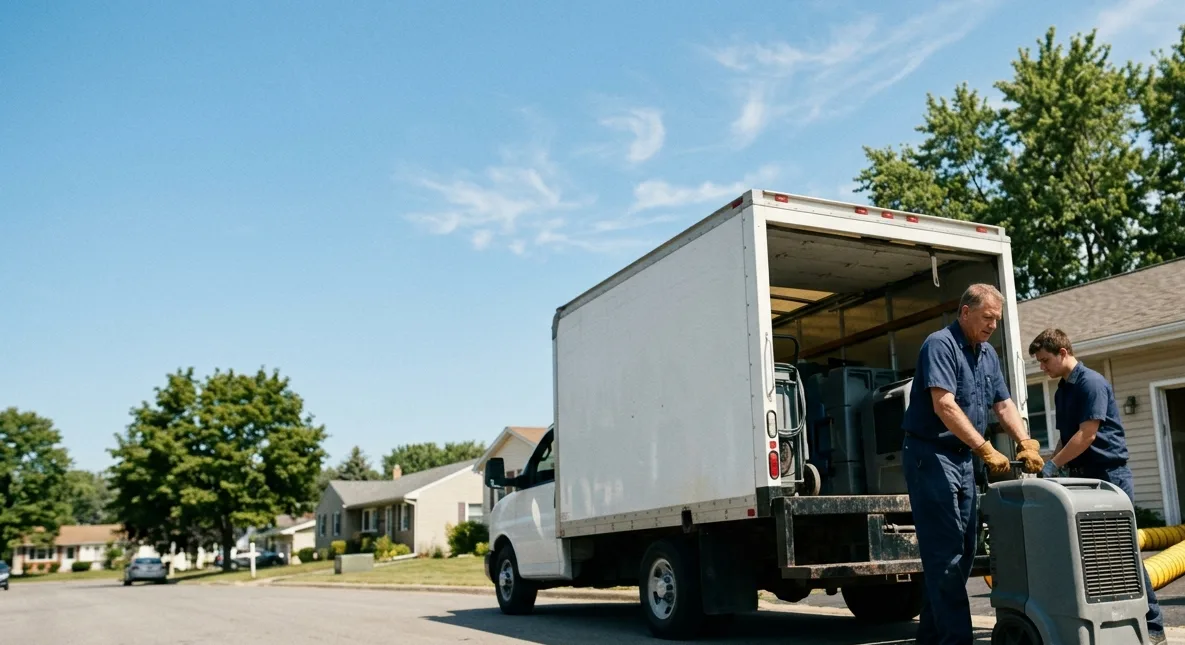 Water Damage Cleanup in Oelwein, IA near me